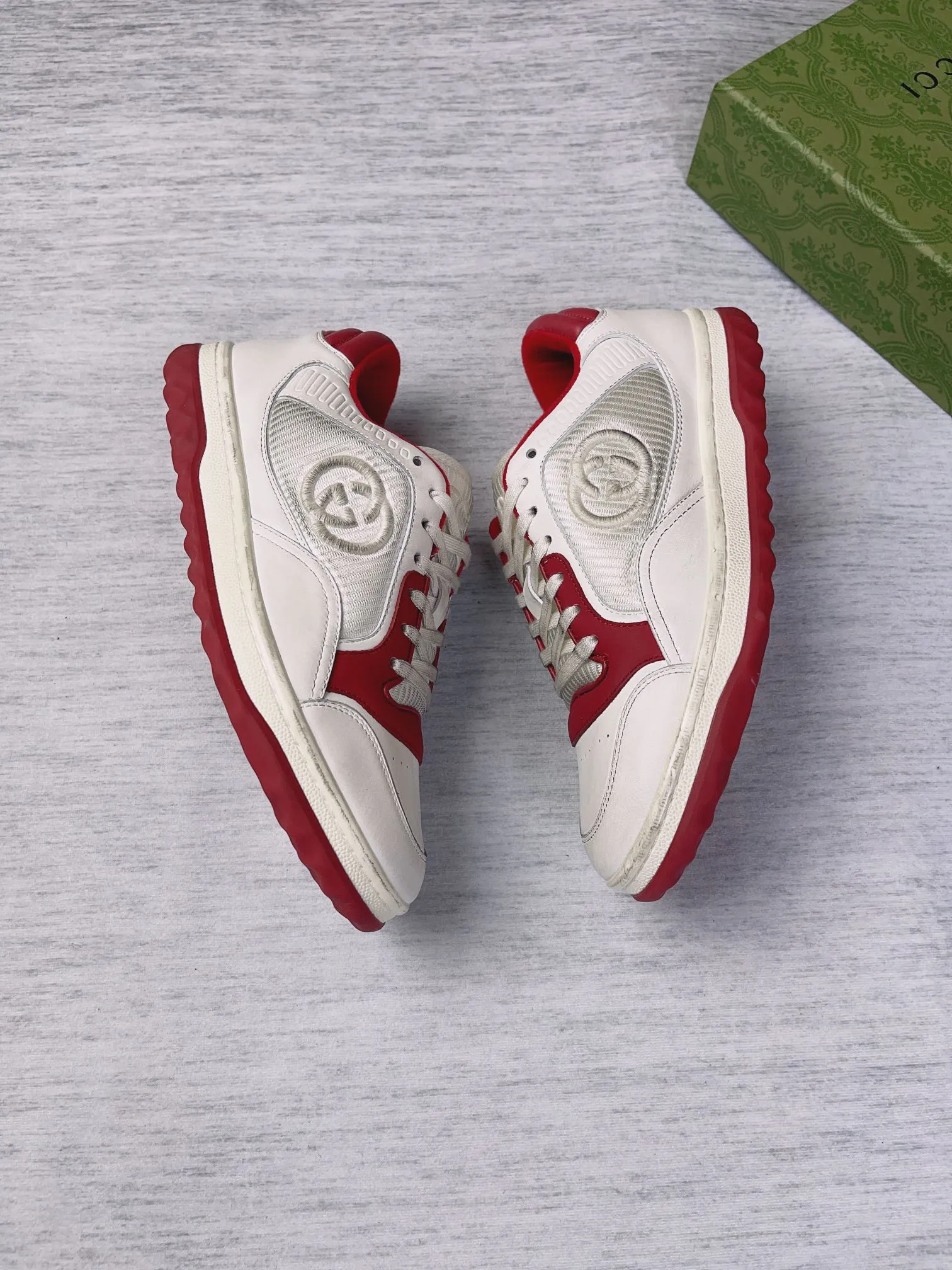 👟👟Ex-factory price 600👟👟 👑The top version of Gucci's latest popular MAC80 sneakers on the market, women's 35-40, men's 39-45 👏👏👏Welcome all bosses to compare and provide guidance...